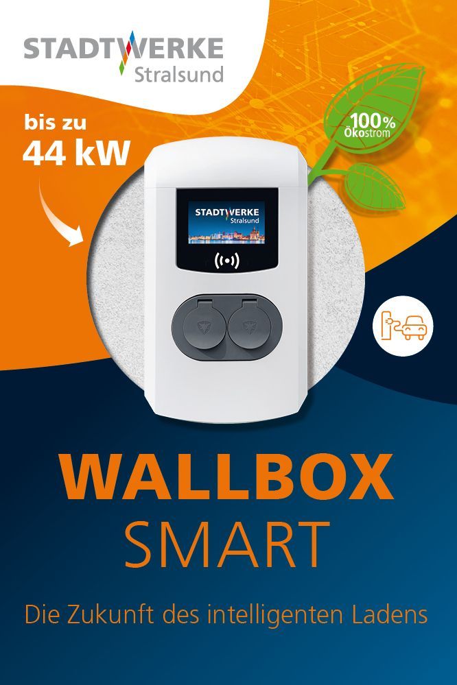 44 Kilowatt kann diese Wallbox Smart abgeben.