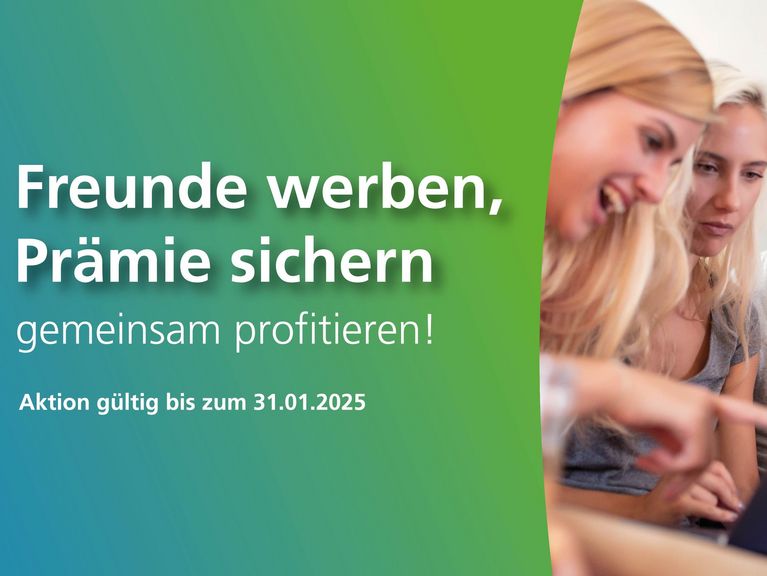 Freunde werben, Prämie sichern für Strom und Gas